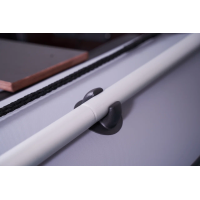 Лодка моторная килевая Kitt Boats 340 НДНД серо-черный